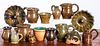Group of miniature Stahl redware