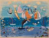 Raoul Dufy (French, 1877-1953)      Au Port (Cowes)