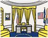 Roy Lichtenstein (American, 1923-1997)      The Oval Office