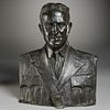 Prince Paul Troubetzkoy, bronze portrait bust,1931