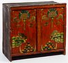 Tibetan Treasure Luck Box Cabinet