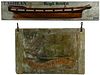 Wooden Boat Wall Hangings