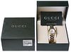 Gucci Ladies 18k Gold and Stainless Steel Wrist Watch