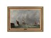Paul Charles Emmanuel Gallard-Lepinay (French, 1842-1885) Harbor Scene