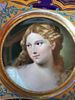 A Limoges/Vienna Hand Painted Portrait Plate