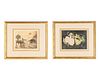 Two Decorative Framed Prints
Framed dimensions 18 x 21 inches