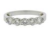 Gemlok Platinum Diamond Wedding Ring 