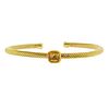 David Yurman 18k Gold Citrine Cable Bracelet