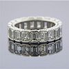 J. Roca Platinum Diamond Eternity Wedding Band Ring 