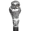 Silver Owl Cane