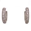 5 Carat Diamond In & Out Hoop Earrings 14 Karat
