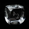 Baccarat Crystal Dice Paperweight