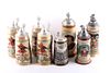 German Traditional Beer Stein Collection