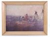 Framed Charles Russell "Indian Camp" Print