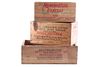 Collection of Remington & Winchester Ammo Crates