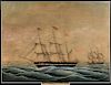 Ship watercolor, Lohann. Friedrich.