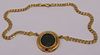 JEWELRY. Italian 18kt Gold Chain with Medallion