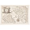 Scherer, Heinrich. Delineatio Nova et Vera Partis Australis Novi Mexici... Münich, ca. 1702. Engraved map, 9.5 x 14.1" (24.3 x 36 cm)