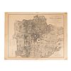 Díaz, Agustín. Plano Topográfico de la Ciudad de Mérida. Paris: Regnier et Dourdet, 1864-65. Lithographic plan, 18.8 x 24.4" (48 x 62 cm)
