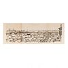 Leslie, Frank. View of the City of Mexico. New York, 1879. Engraving, 9.9 x 30.5" (25.3 x 77.5 cm); complete page, 11.4 x 33" (29 x 84 cm)