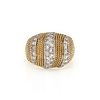 Hammerman Brothers Diamond 18k Gold Ring