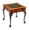 A George II Style Mahogany Games Table
Height 27 x width 28 x depth 28 inches.