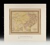 AN ANTIQUE ANTEBELLUM MAP, "Map of the State of Texas," PHILADELPHIA, CIRCA 1852,