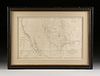 A REPUBLIC OF TEXAS MAP, "Map of Texas and the Countries Adjacent," W.H. EMORY, WASHINGTON D.C., CIRCA 1844, 