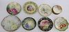 LOT OF 14 DECORATED PORCELAIN CONTINENTAL PLATES