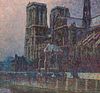 CAMERON BURNSIDE, (American, 1887-1952), Notre Dame, 1929, oil on canvas, 27 x 29 in., frame: 31 1/2 x 34 1/2 in.