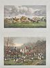 Three Colored Prints of English Sporting Scenes