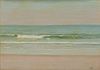 HERMANN DUDLEY MURPHY, (American, 1867-1945), The Surf, oil on artist's board, 10 x 14 in., frame: 18 3/4 x 22 3/4 in.