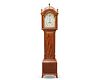 STEPHEN TABER Mahogany Inlaid Tall Case Clock, Massachusetts, ca. 1810