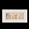 Three Early Old Master Ink Drawings