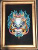Early 20th C. Chinese Pottery Dragon Plaque