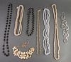 Faux Pearl, Bead, & Link Necklaces, 8
