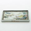 20th C. Chinese Porcelain Famille Rose Tray - Marked