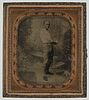 Baseball Tintype "Howard Searles: Binghampton, NY"