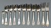 Assorted Coin Silver Flatware, 11 pcs.