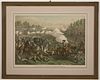 Battle of Opequan Lithograph - 1893