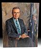 Framed William Draper Portrait - Richard Nixon, 1980