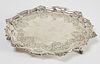 18th Century Scottish Silver Footed Salver