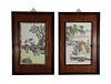 2 Chinese Porcelain Plaques, 20th Century