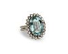 H. Stern, Vintage Diamond and Aquamarine Ring