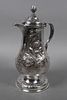 1795 DUBLIN Sterling Silver Chocolate Pot