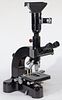 E. Leitz Leica Ortholux Trinocular Microscope