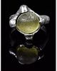 VIKING PERIOD SILVER RING WITH CABOCHON