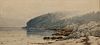Alfred Thompson Bricher (American, 1837-1908)      Coastal Landscape, Probably Maine