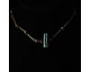 EGYPTIAN FAIENCE NECKLACE WITH AMULET