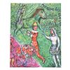 Marc Chagall. Le cirque verte. Firmada en plancha. Litografía, 41/500. 79 x 57.5 cm.